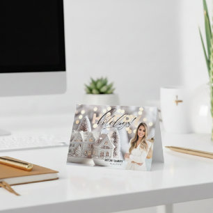 Happy Holidays Real Estate Realtor Photo Holiday Card