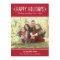 Happy Holidays Red Photo Family