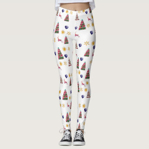 Happy Holidays Reindeers  Leggings