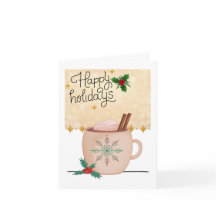 Happy holidays- Seasonal Greeting card