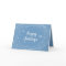 Happy Holidays Snow Dots, Blue and White, Elegant