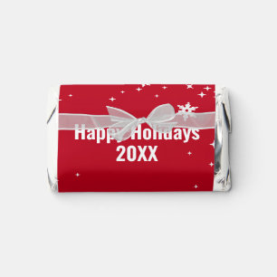 Happy Holidays Snowflakes Hershey's Miniatures