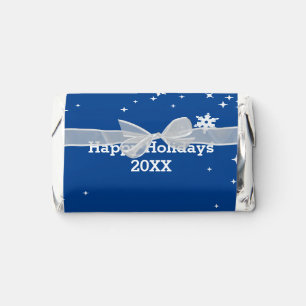 Happy Holidays Snowflakes Hershey's Miniatures