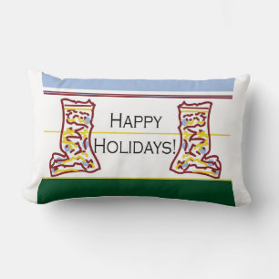 Happy Holidays Sock Pillow