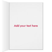 Happy Holidays Striped (Inside (Right))