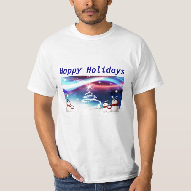 Happy Holidays T-Shirt (Front)
