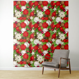 Happy Holidays Tapestry