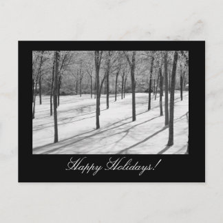 Happy Holidays template postcard