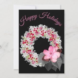 Happy Holidays Thank You Card