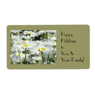 Happy Holidays to You & Your Family Labels sticker
