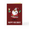 Happy Holidays Toast from Black Santa