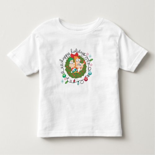 Happy Holidays Toddler T_shirt