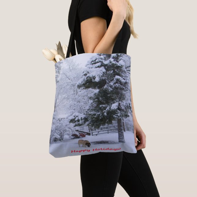 Happy Holidays!.... Tote Bag (Close Up)