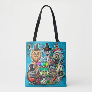 Happy Holidays Tote Bag