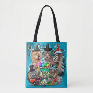 Happy Holidays Tote Bag