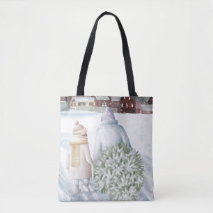 Happy Holidays Tote Bag
