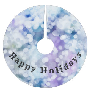 Happy Holidays Tree Skirt