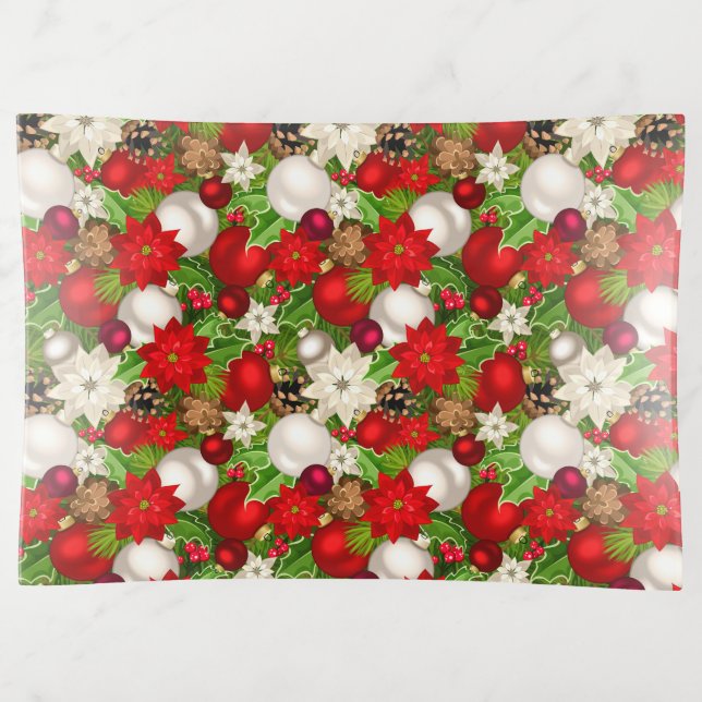 Happy Holidays Trinket Tray (Front)