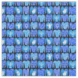 Happy Holidays Ugly Hannukah Sweater Pattern Fabric