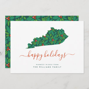 HAPPY HOLIDAYS Warm Wishes From Kentucky