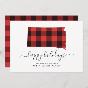 HAPPY HOLIDAYS Warm Wishes From South Dakota