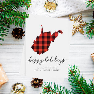 HAPPY HOLIDAYS Warm Wishes From West Virginia