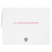 "HAPPY HOLIDAYS" WINTER LANDSCAPE (Back Horizontal)