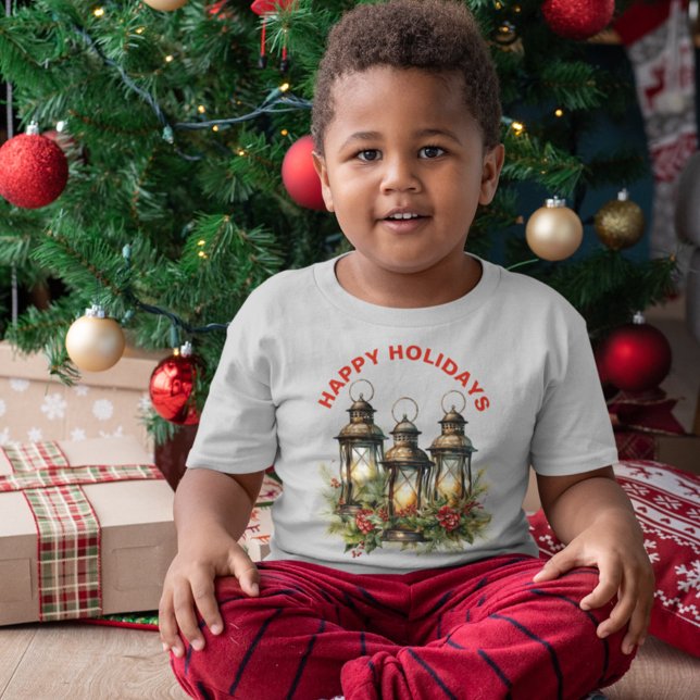 Happy Holidays Winter Lantern T-Shirt (Creator Uploaded)