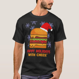 happy holidays with cheese samuel jackson t shirt