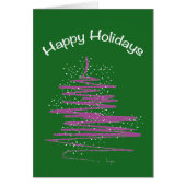 Happy Holidays with Tree Custom (Front)