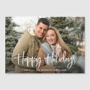 Happy Holidays with your Family Photo Greeting