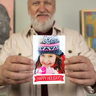 Happy Holidays - your photo Postcard