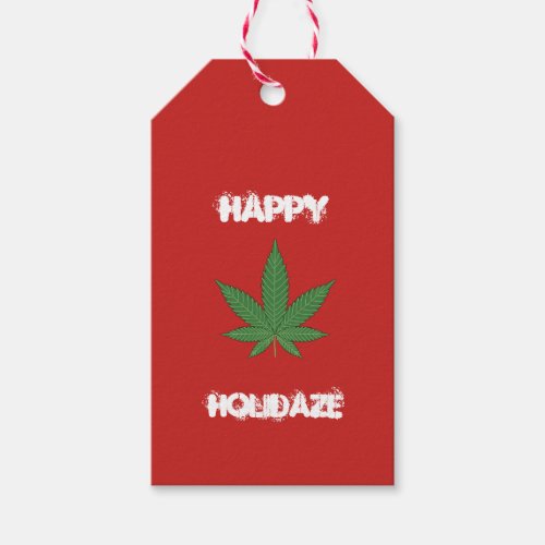 Happy Holidaze Personalized Gift Tags