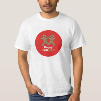 HAPPY HOLIGAYS (Gingerbread) T-Shirt