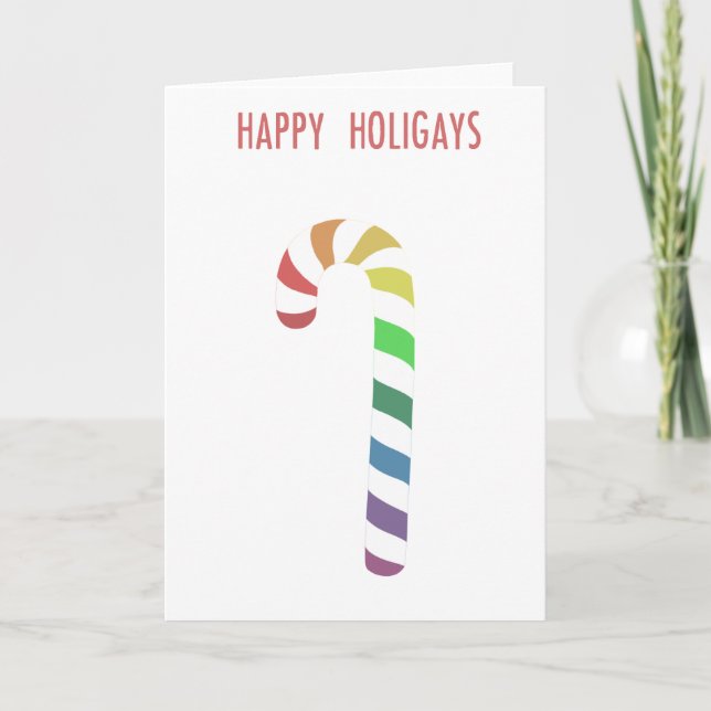 Happy Holigays! Holiday Card (Front)