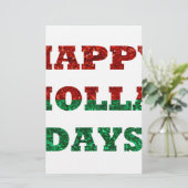 happy holla days (Standing Front)