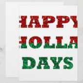 happy holla days (Front/Back)