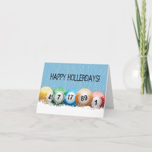 Happy Hollerdays Greeting Card