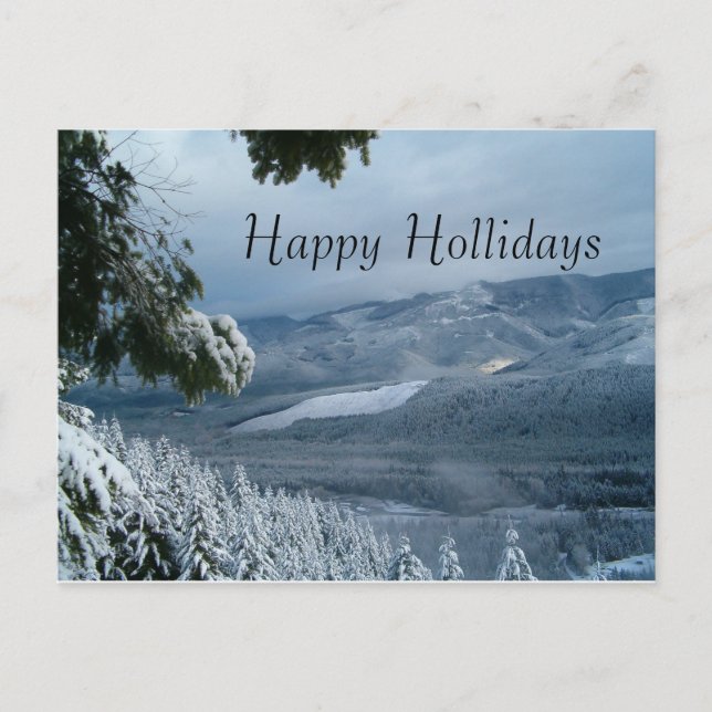 Happy Hollidays Holiday Postcard (Front)