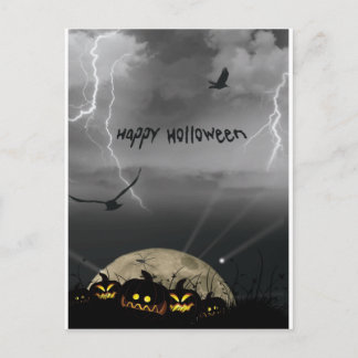 Happy Holloween Postcard