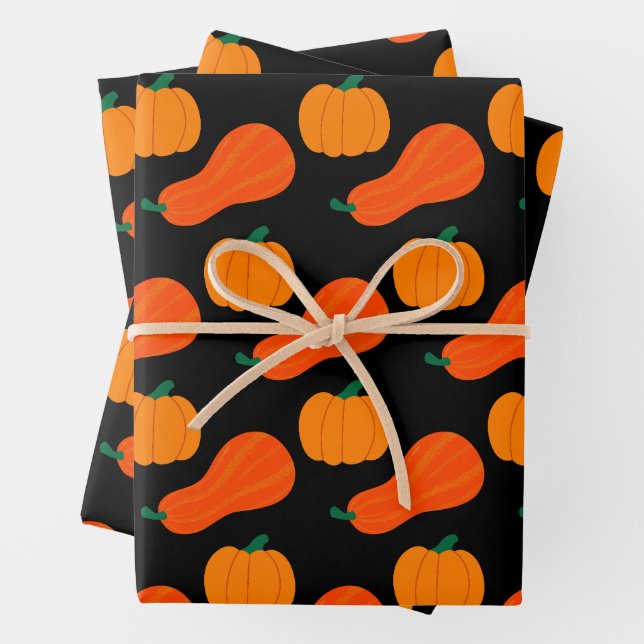 Happy Hollowing Wrapping Paper Sheets (In situ)