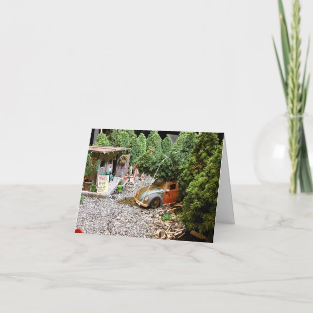 Happy Holly Days Holiday Card (Front)