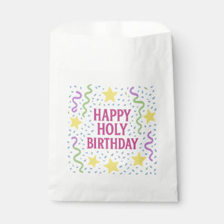 Happy Holy Birthday-Christian Kids Favor Bag