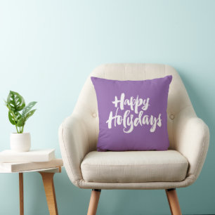 Happy Holy Days Holydays Religious Christmas Throw Pillow
