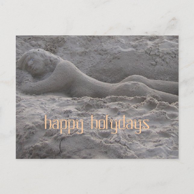 happy holydays postcard (Front)