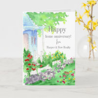 Happy Home Anniversary Cobblestone Cottage Custom