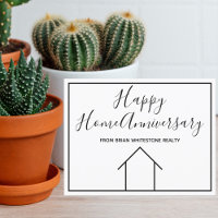 Happy Home Anniversary Modern Real Estate Company
