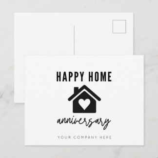 Happy Home Anniversary Postcard