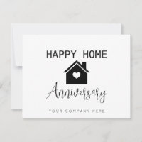 Happy Home Anniversary Real Estate