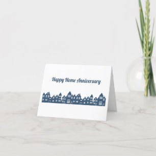 Happy Home Anniversary Realtor Card